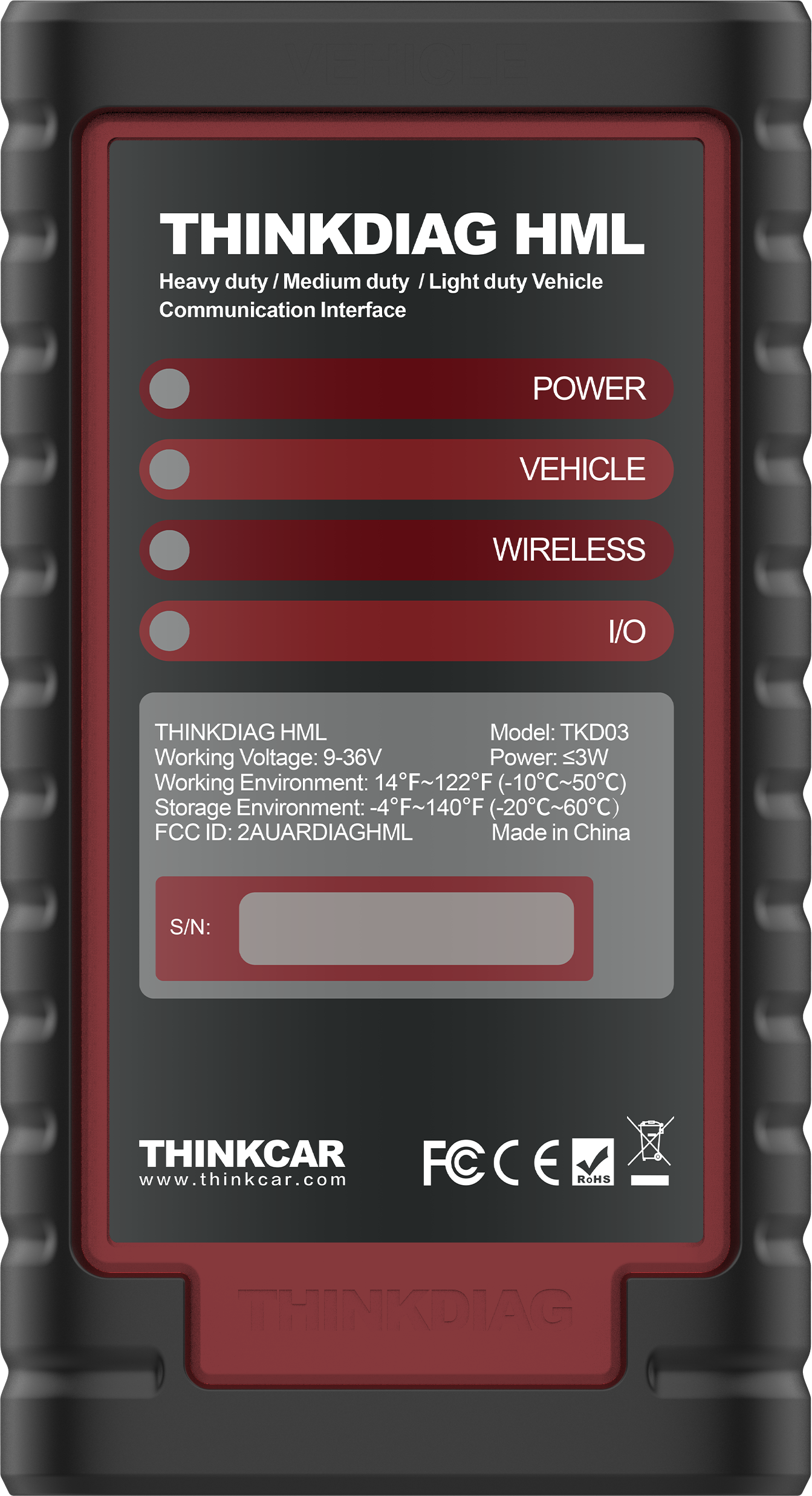 Lkw-Diagnosegerät Thinktool Master CV