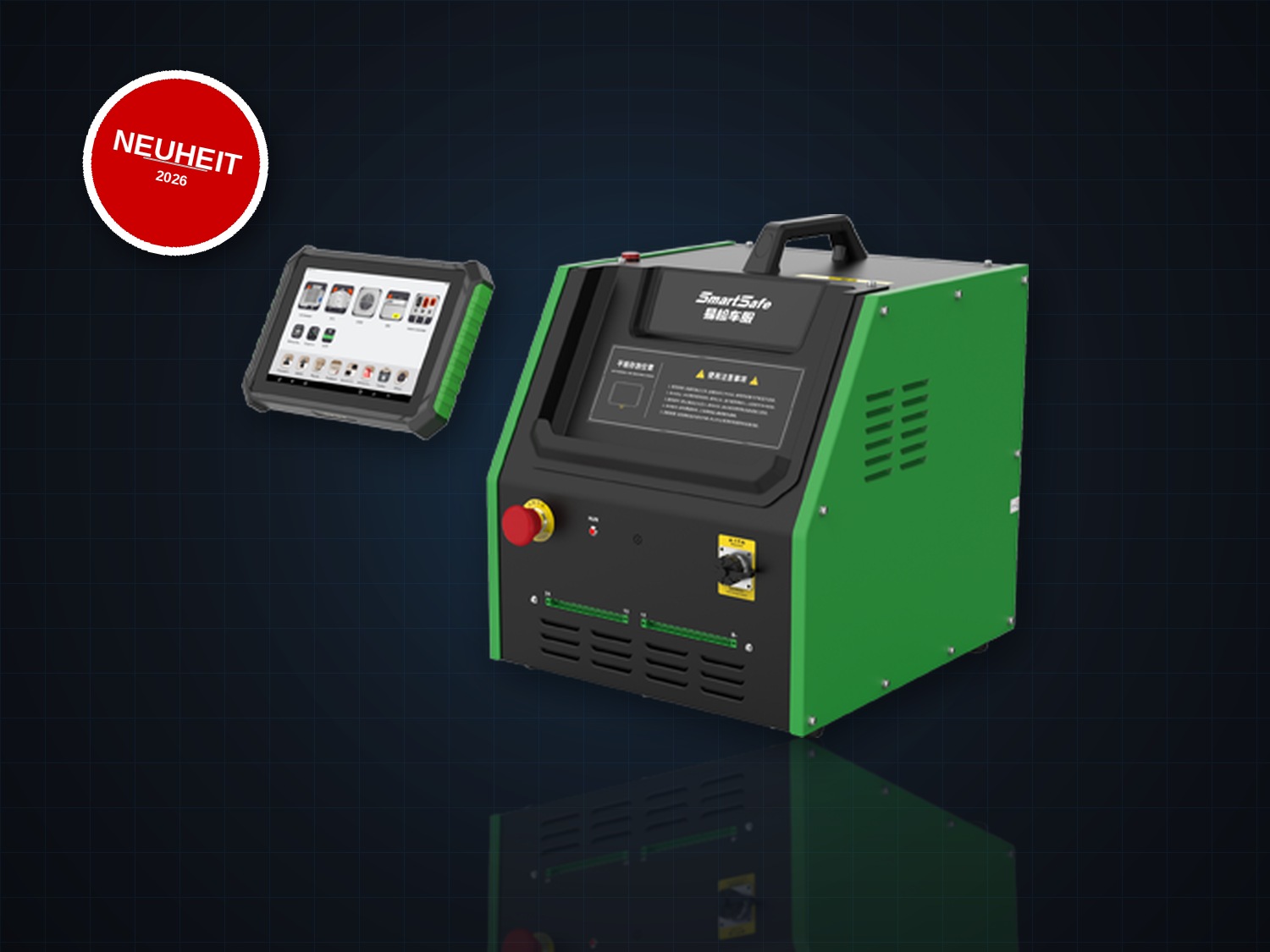 SmartSafe CE39 – 4-in-1: Diagnose, Balancing, Laden & Entladen
