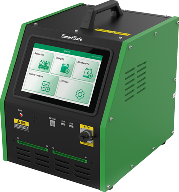 SmartSafe ECB240 – Lade-, Entlade- & Balancing-Station für EV-Batteriepacks