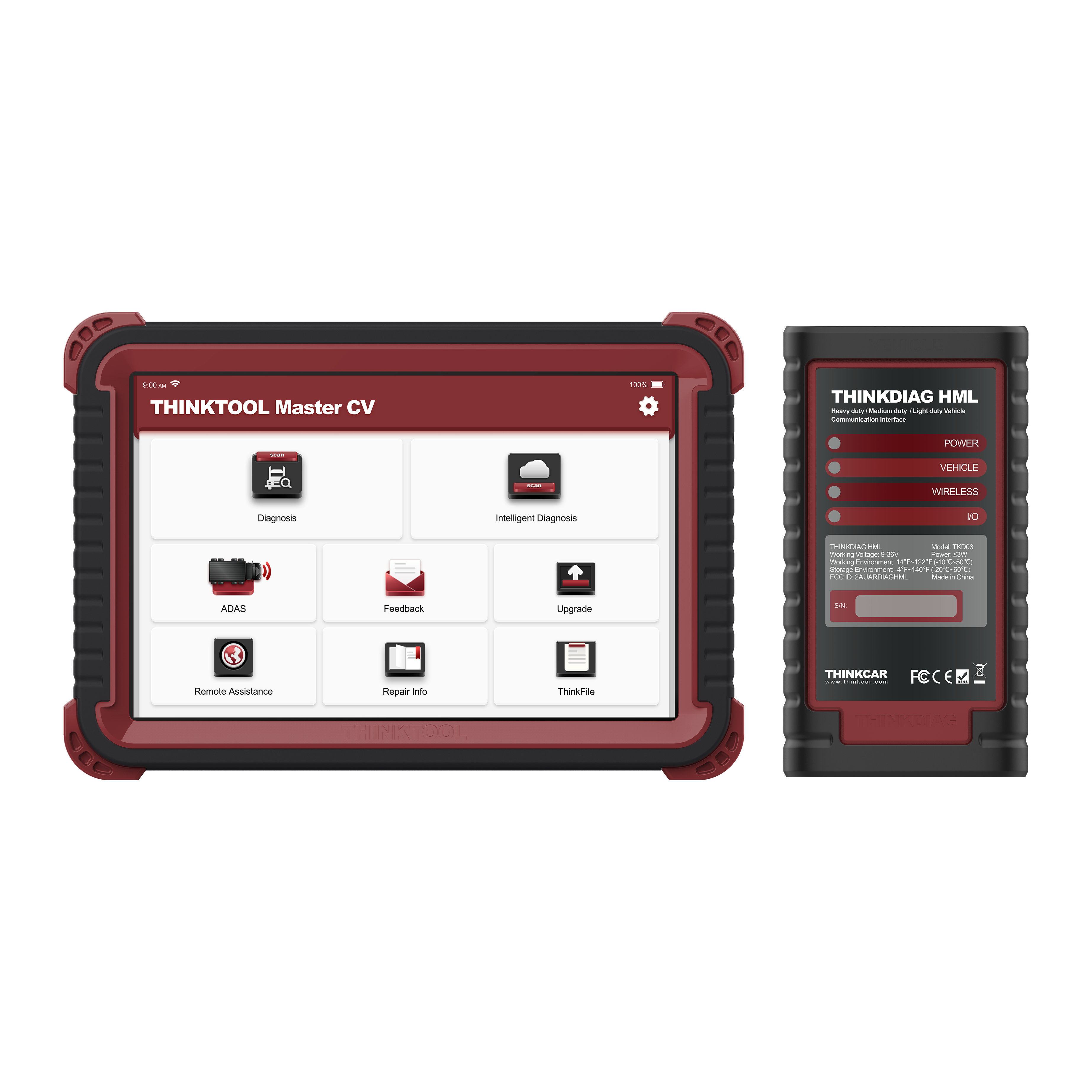 Lkw-Diagnosegerät Thinktool Master CV