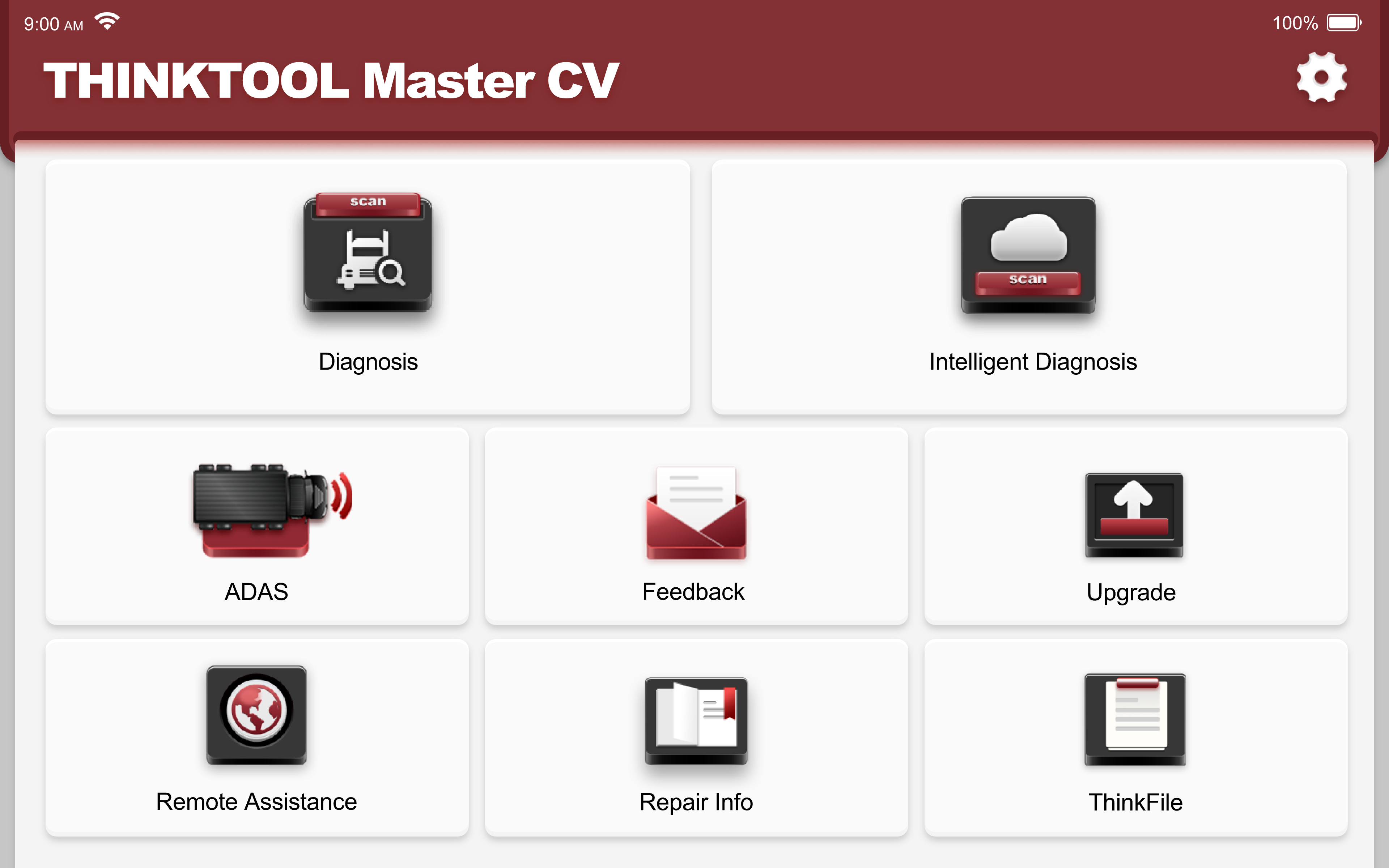 Lkw-Diagnosegerät Thinktool Master CV